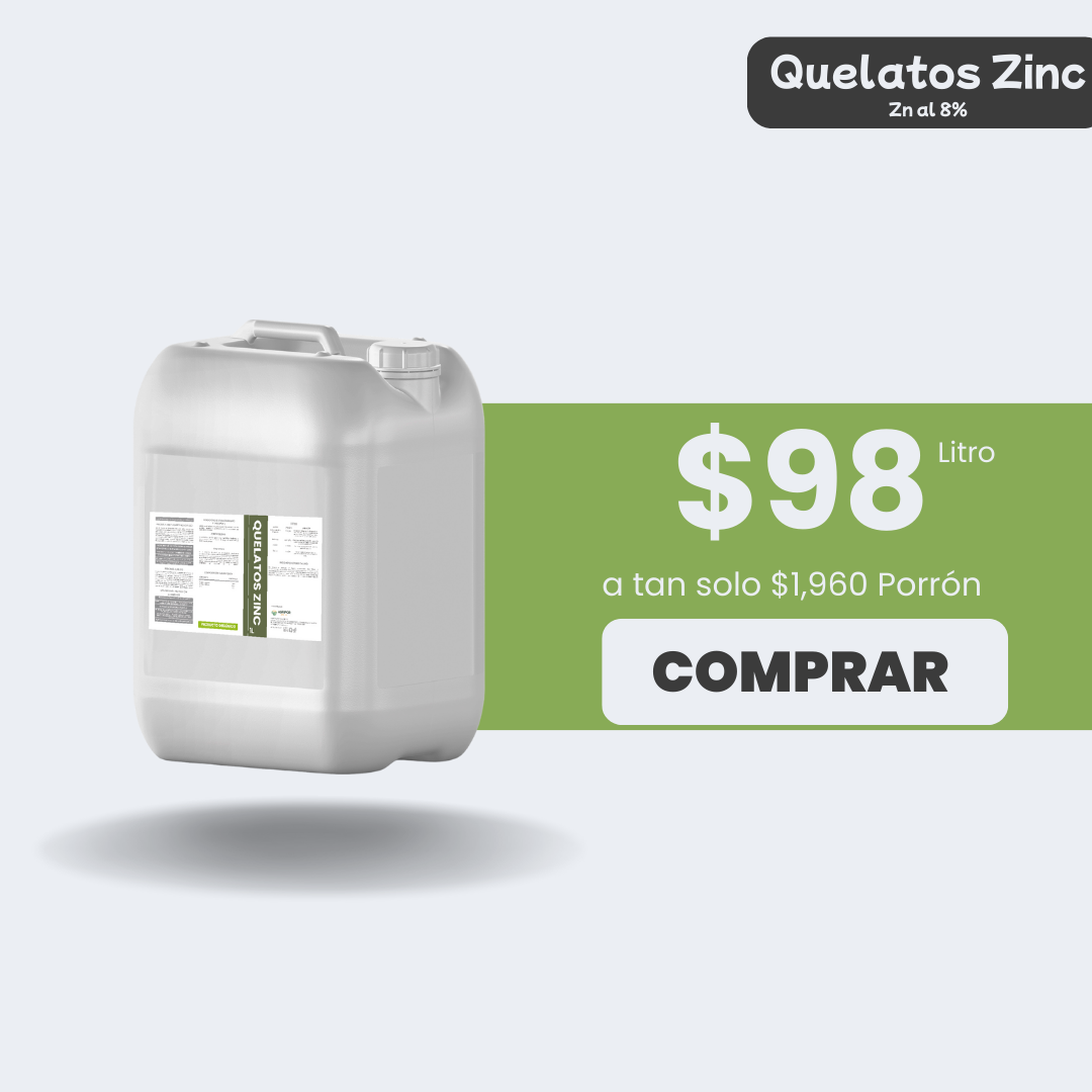 Quelatos Zinc - Porrón 20lt