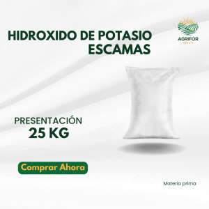 Hidróxido de Potasio Escamas