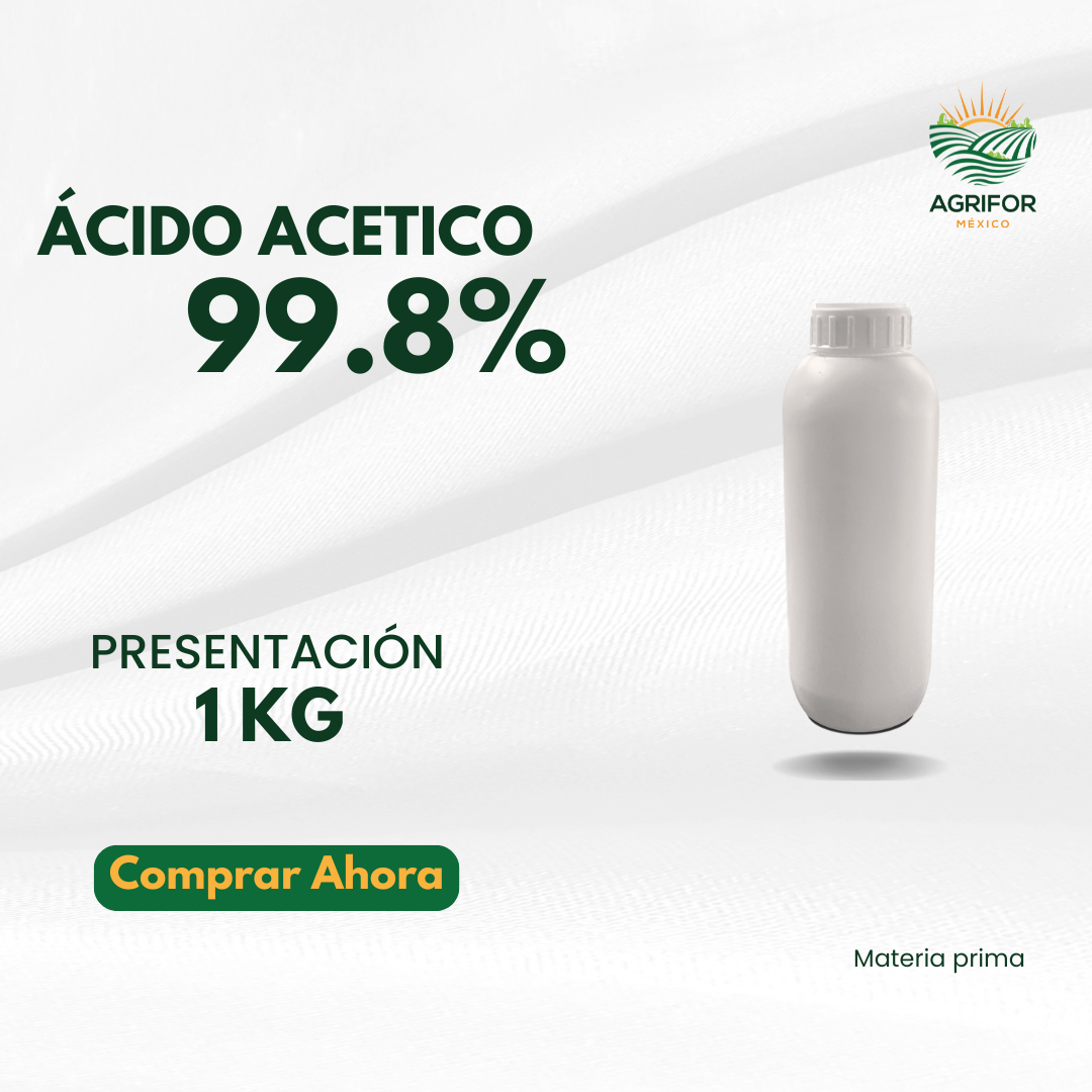 Ácido Acético 99.8% 1 Kg